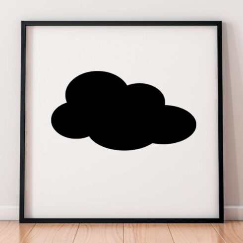 Cloud Silhouette SVG cover image.