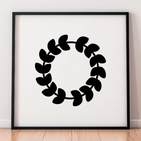 Fall Wreaths Silhouette SVG cover image.