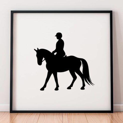 Equestrian Silhouette SVG cover image.