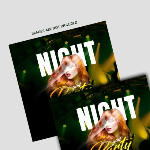Night party poster cover image.