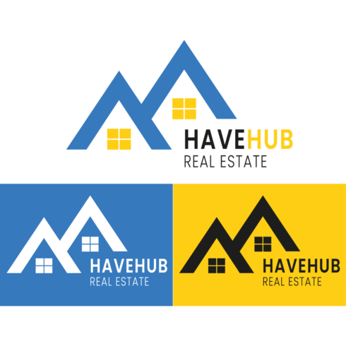 Luxury Real Estate Logo AI, EPS cover image.