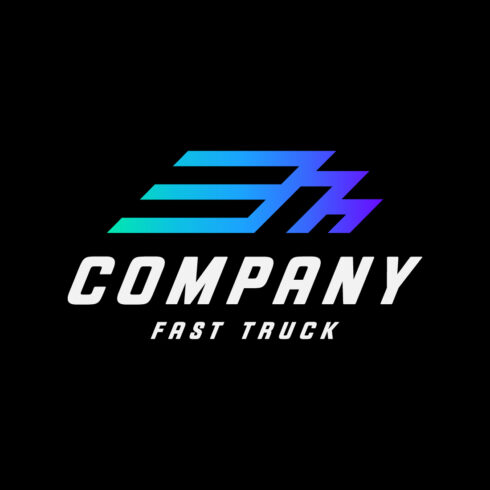 Modern Logistics & Delivery Speed Logo cover image.