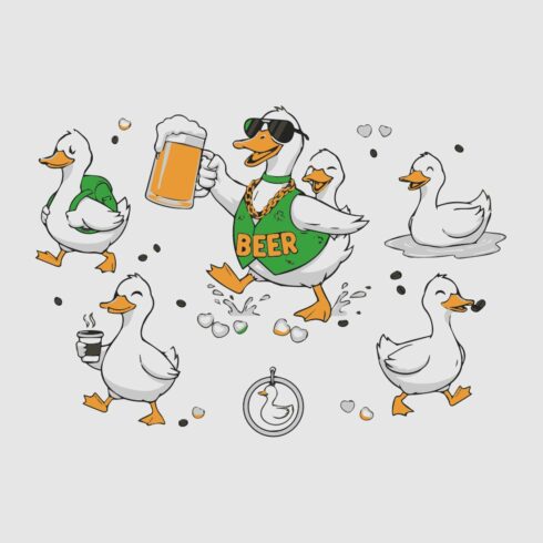 Party Animal Graphic for T-Shirt & Accessories cover image.