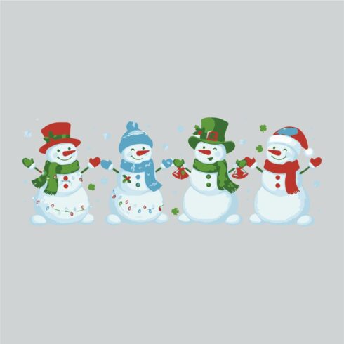 Winter Holiday Graphic for T-Shirts & Holiday Decor cover image.