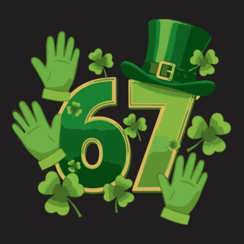 Lucky 67 St Patrick's Day Design cover image.