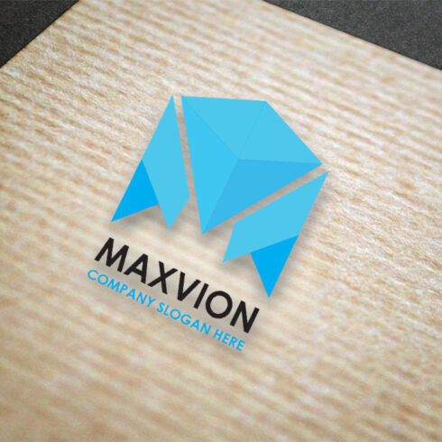 Maxvion logo template cover image.