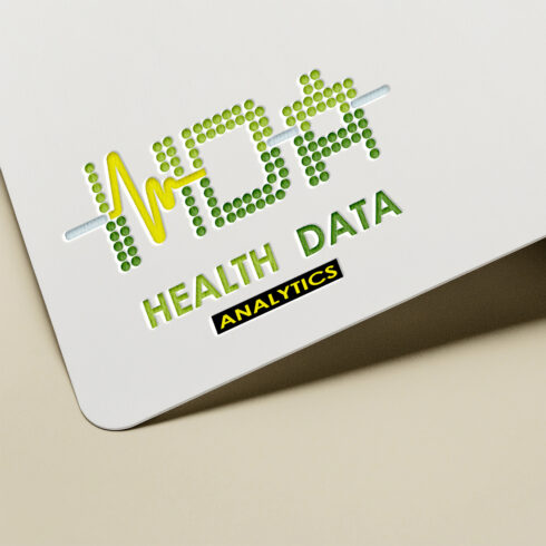 Health Data Analytics Logo cover image.