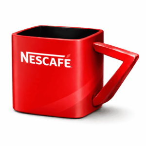 Trendy style Bold Fusion Square Mug Mockup Duo with Nescafe Accent cover image.