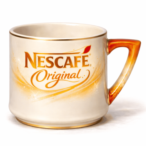 Cafe Vibes Duo – Warm Tone Coffee Mug Mockup Duo cover image.