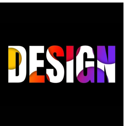 DESIGN – Modern 3D Layered Typographic Vector Graphic cover image.