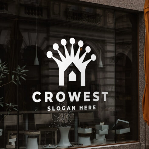 Elegant Crown Real Estate Logo cover image.
