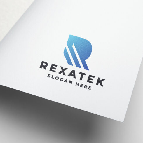 Real Digital Letter R Logo cover image.