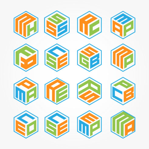 16 Letter Logos Pack (Premium Logos) Only $20 - MasterBundles