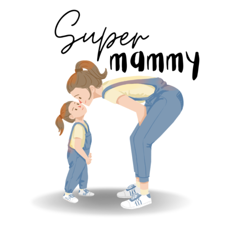 Super Mammy T-Shirt – Funny Mom Gift | Mother's Day Tee | Best Mom Ever cover image.