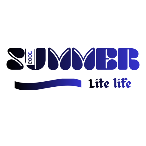 Summer tshirt typography cover image.