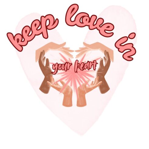 Keep love in your heart cover image.