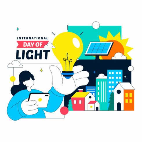 10 International Day Of Light Illustration cover image.