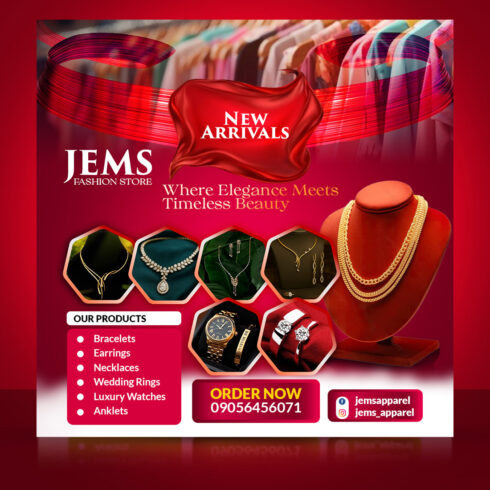 JEWELRIES FLYER DESIGN cover image.