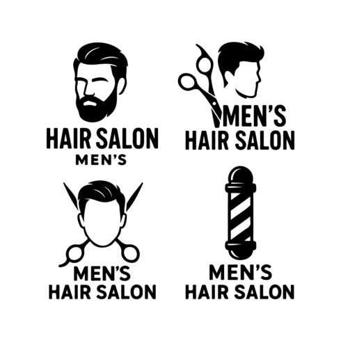 Hair salon logo4 cover image.