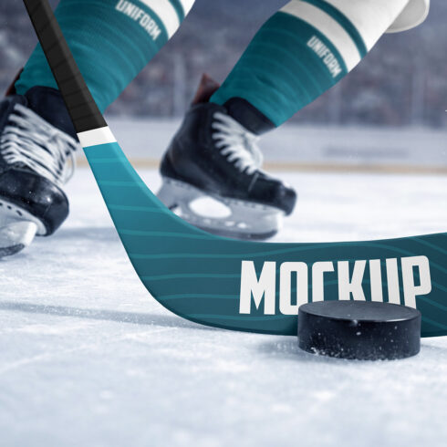 Hockey Stick Mockup cover image.