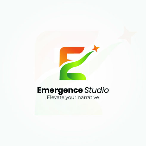 E Letter Business Logo cover image.