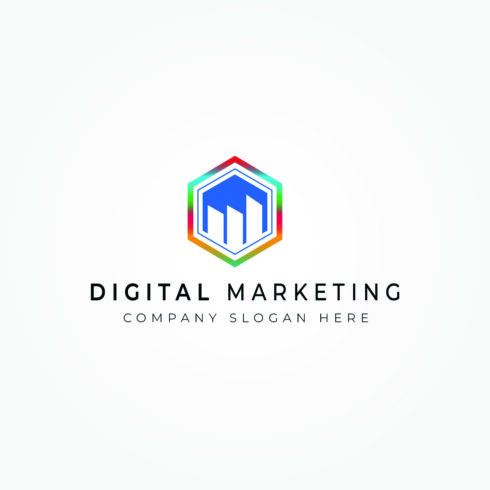 Digital Marketing Logo (Business Logo) cover image.