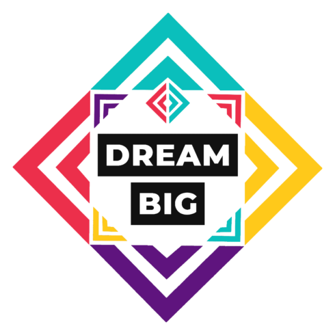 Dream Big Maze Design Illustration Bundle cover image.