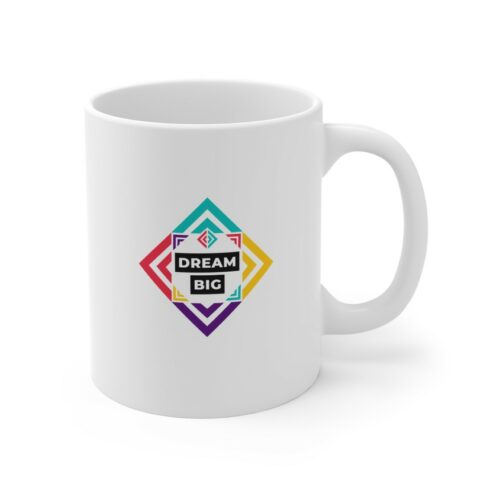 Dream Big Maze Coffee Mug Mockup bundle cover image.