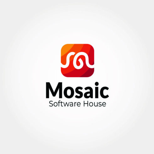 Business Logo For Software House Mosaic cover image.