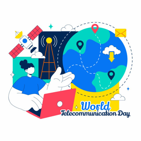 10 World Telecommunication Day Illustration cover image.
