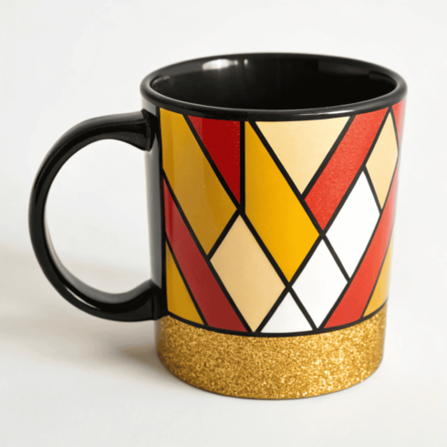 Contemporary Geometric Charm Coffee Mug Pair cover image.