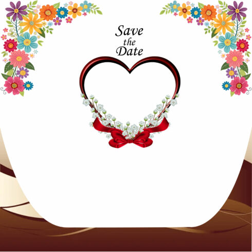 Wedding Card Background for Wedding Programs cover image.