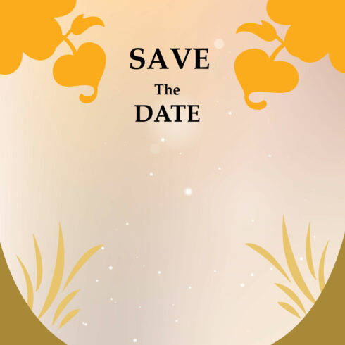 Wedding Card Background for Wedding Programs cover image.