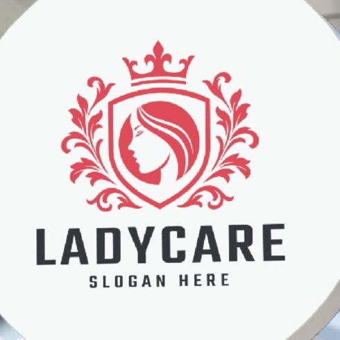 Lady Care Elegant Feminine Logo cover image.
