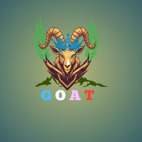 Goat T shirt design cover image.
