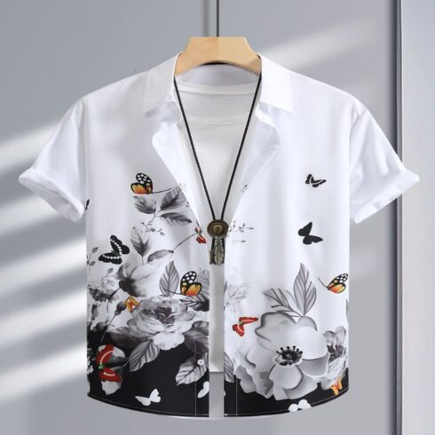 "Monarch Garden" t shirt cover image.