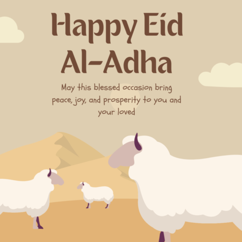 Eid -ul- Adha Mubarak cover image.