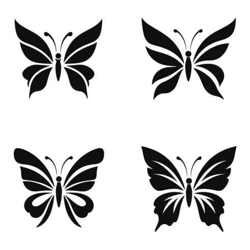 Modern Butterfly Logo Bundle – Creative Nature Logo Pack cover image.