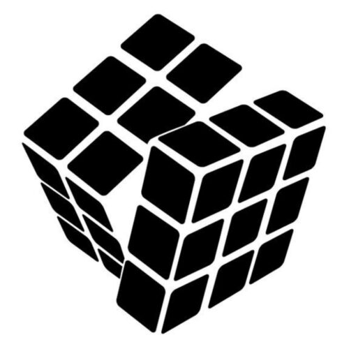 Classic Rubik's t shirt design cover image.