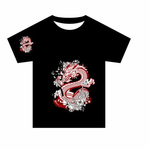 Creative t-shirt design cover image.