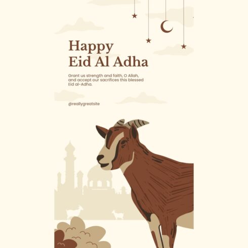eid ul adha T-shirt Design cover image.