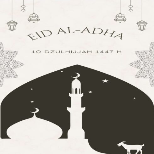 Eid ul adha T-shirt Design cover image.