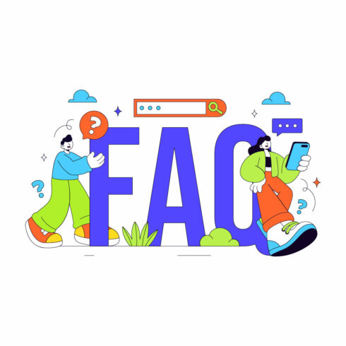10 Frequently Asked Questions Illustration cover image.