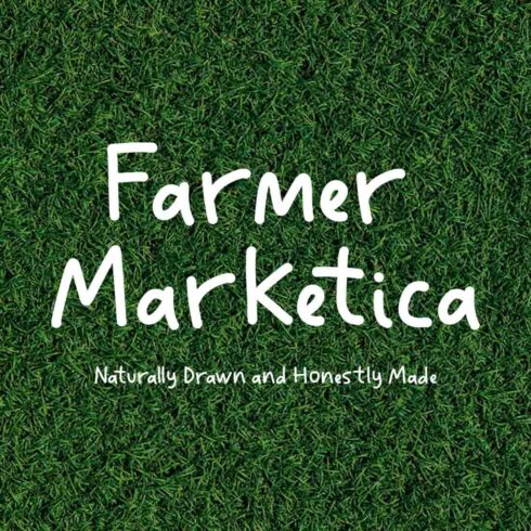 Farmer Marketica - Natural Hand Draw cover image.