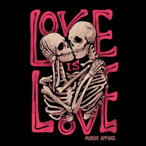 Love Is Love T-Shirt cover image.