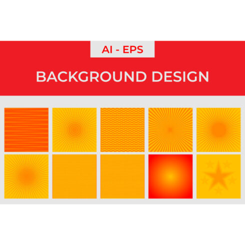 Abstract Orange and Yellow Background cover image.