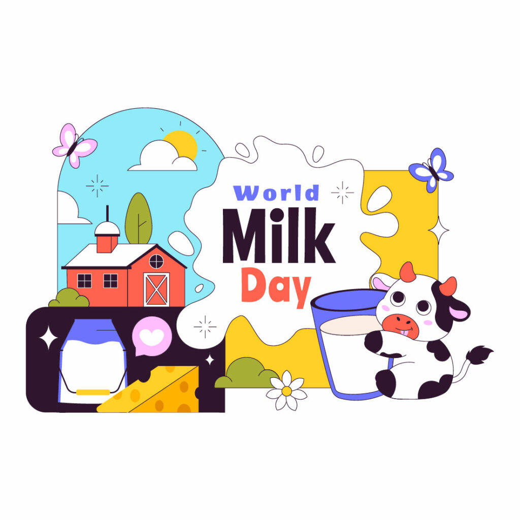 10 World Milk Day Illustration - MasterBundles