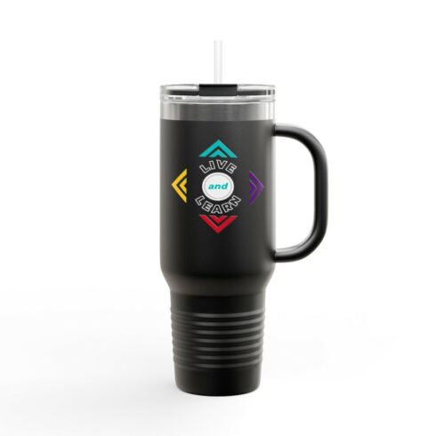 Live and Learn Travel Mug Mockup bundle cover image.
