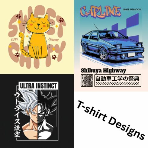 T-shirt Designs cover image.