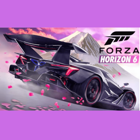Forza horizon 6 t-shirt design cover image.